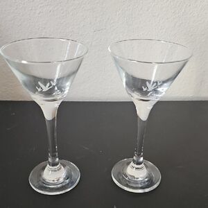 Grey Goose Glass Martini Set